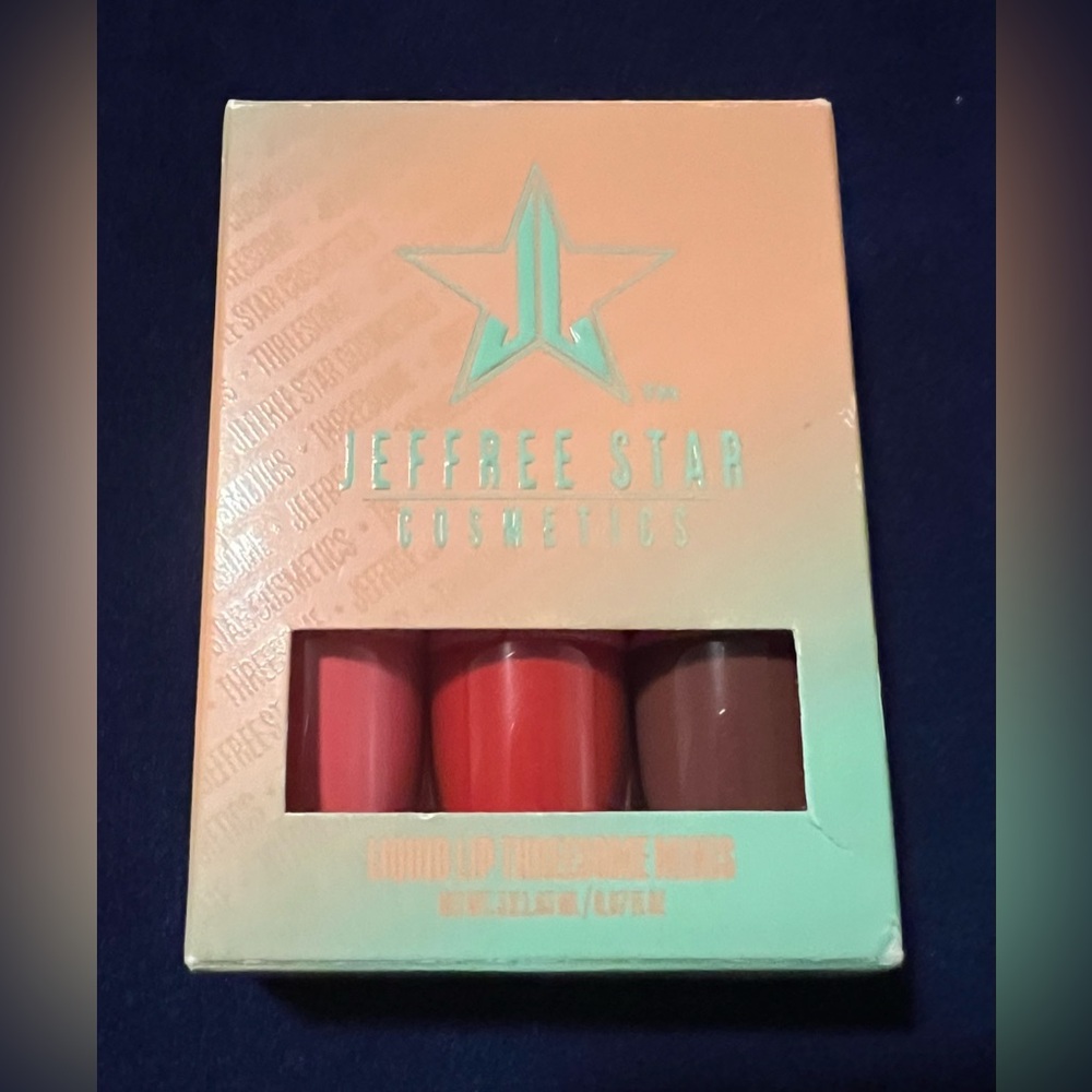 NIB Jeffree Star 3 pack mini velour liquid lipsticks! Host Pick!!